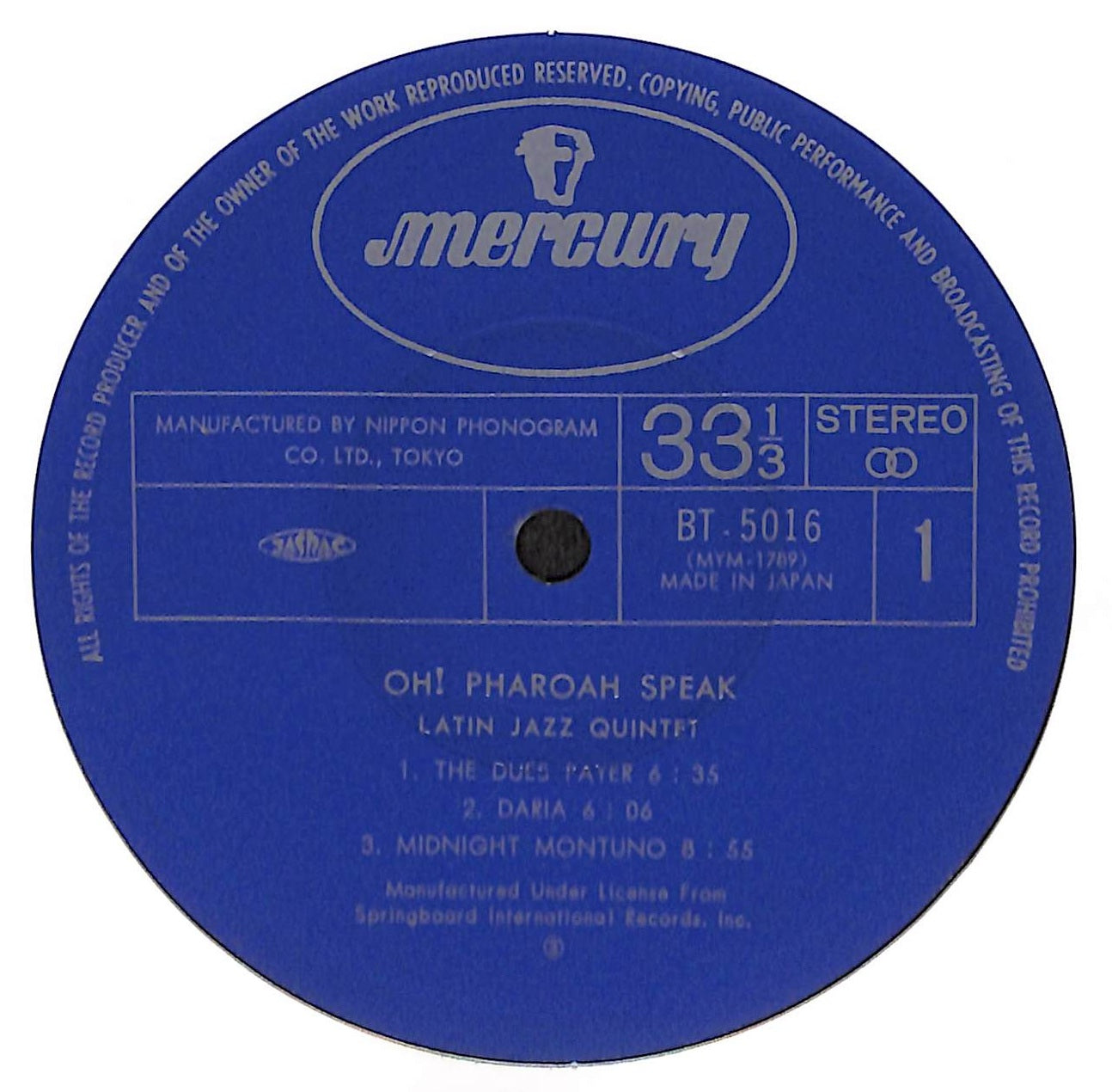 Oh! Pharoah Speak
