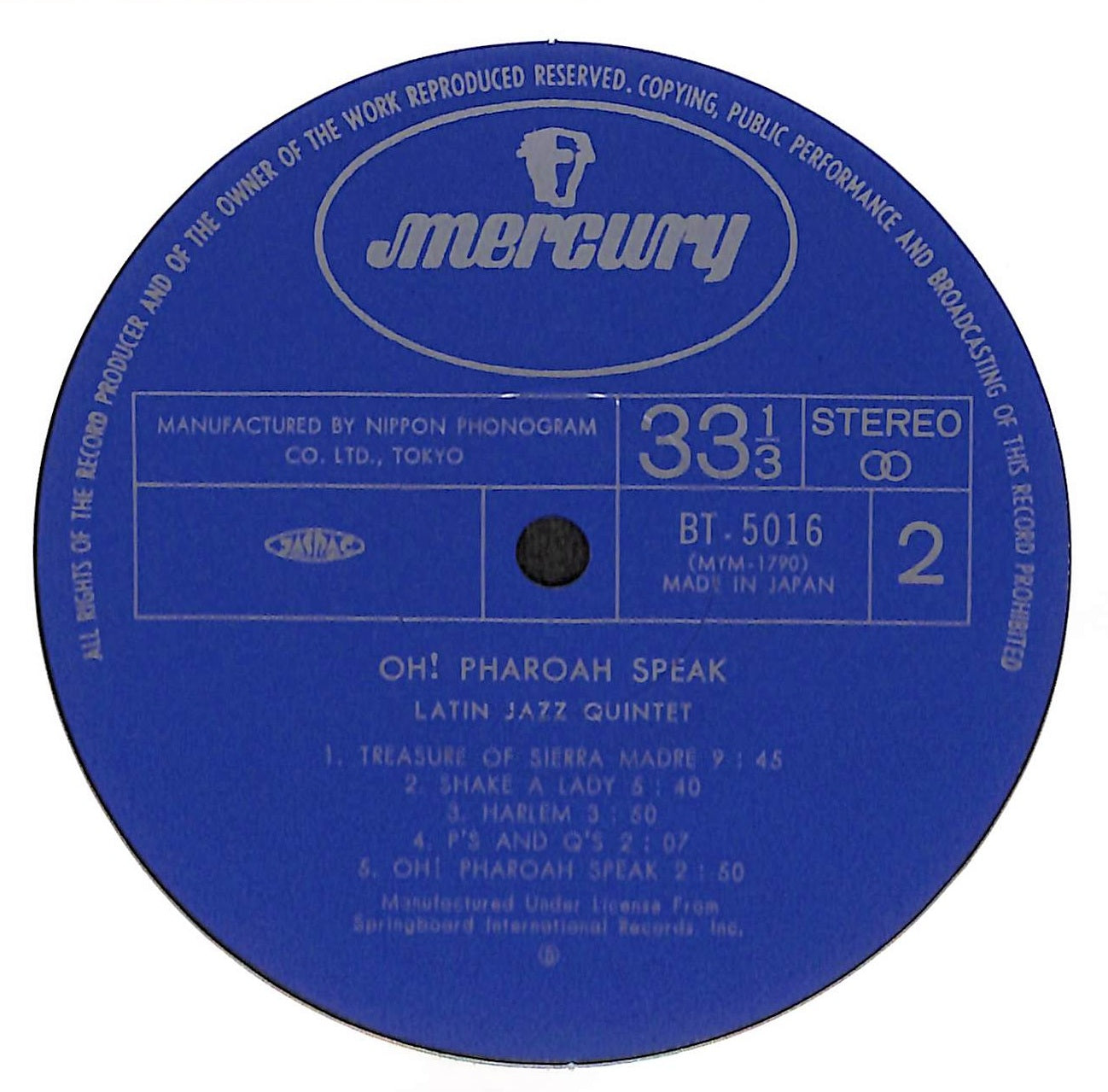Oh! Pharoah Speak