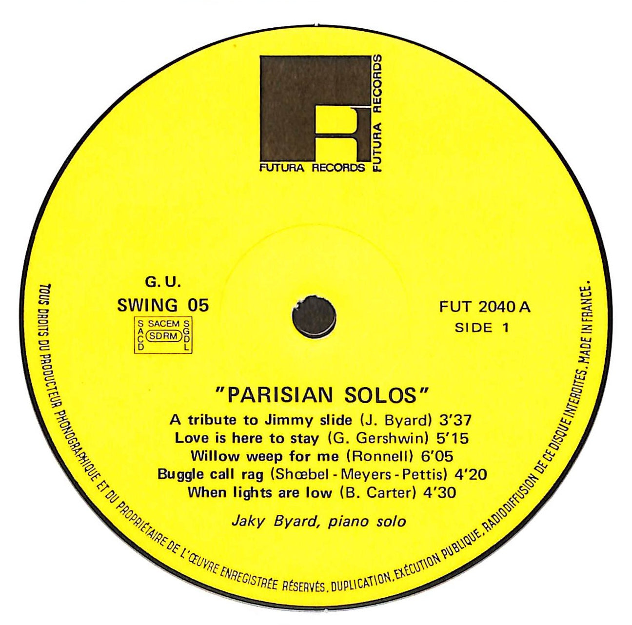 Parisian Solos