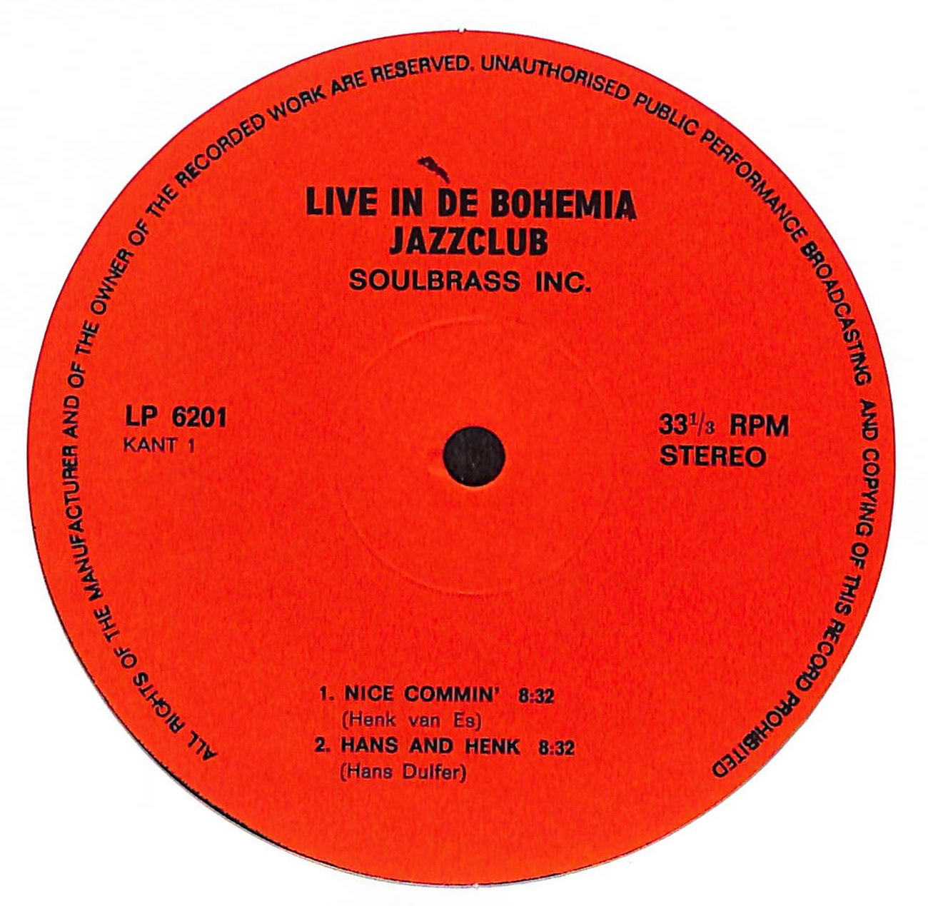 Live At The Bohemia Jazzclub