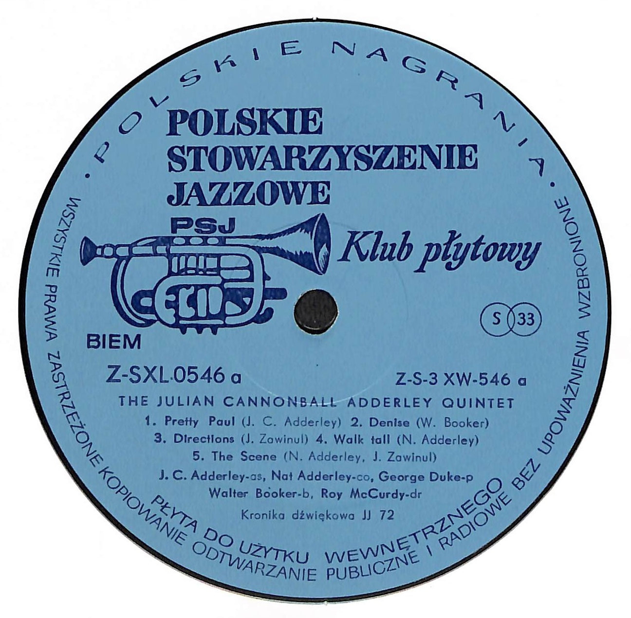 Kronika Dzwiękowa JJ 72 / Laboratorium I Zbigniew Seifert