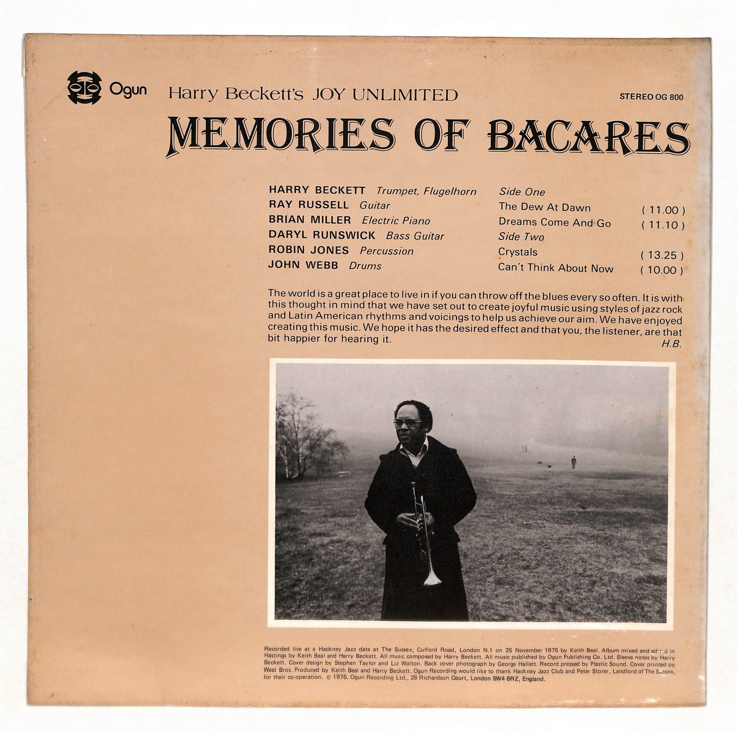 Memories Of Bacares