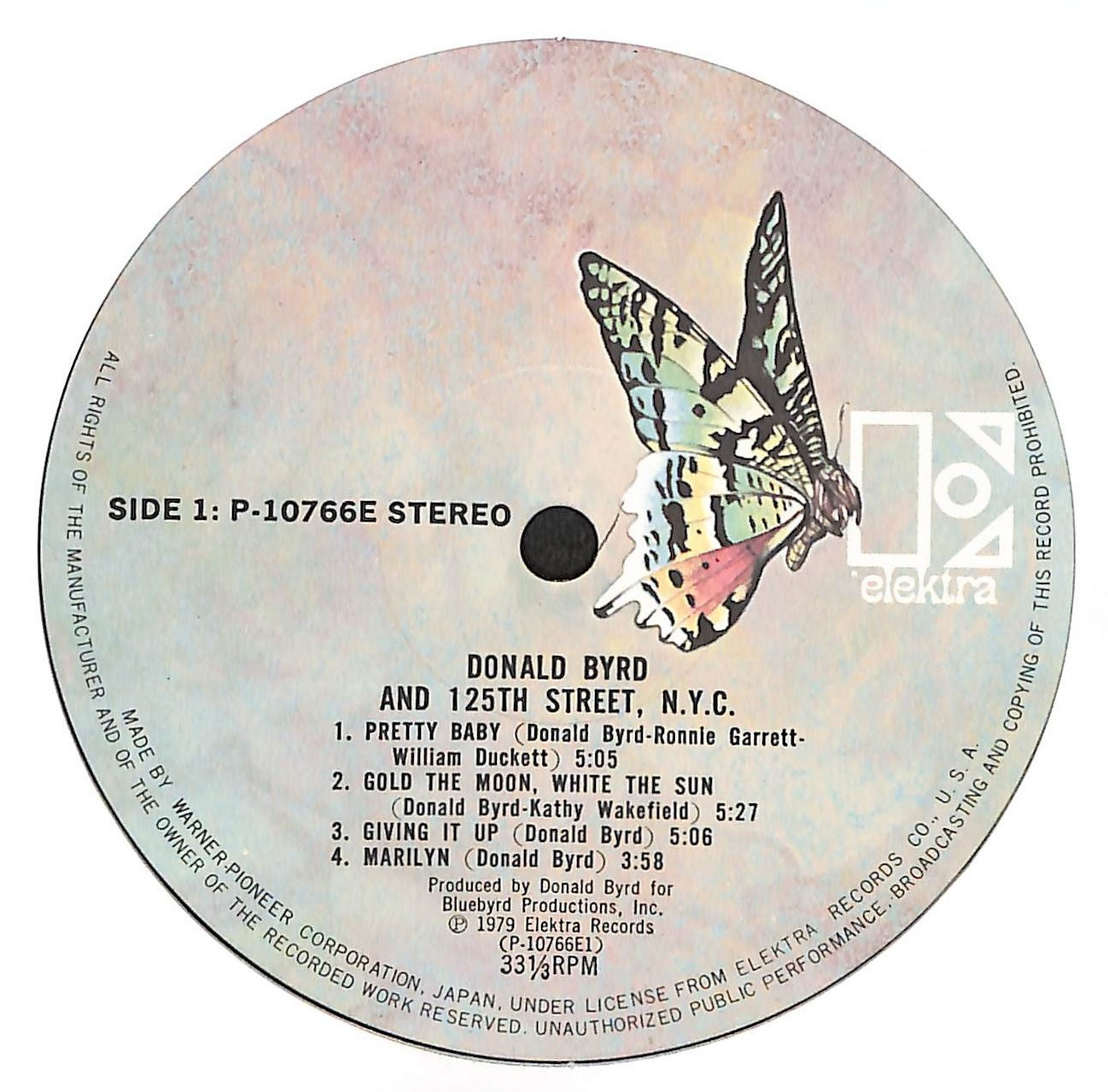Donald Byrd And 125th Street, N.Y.C.