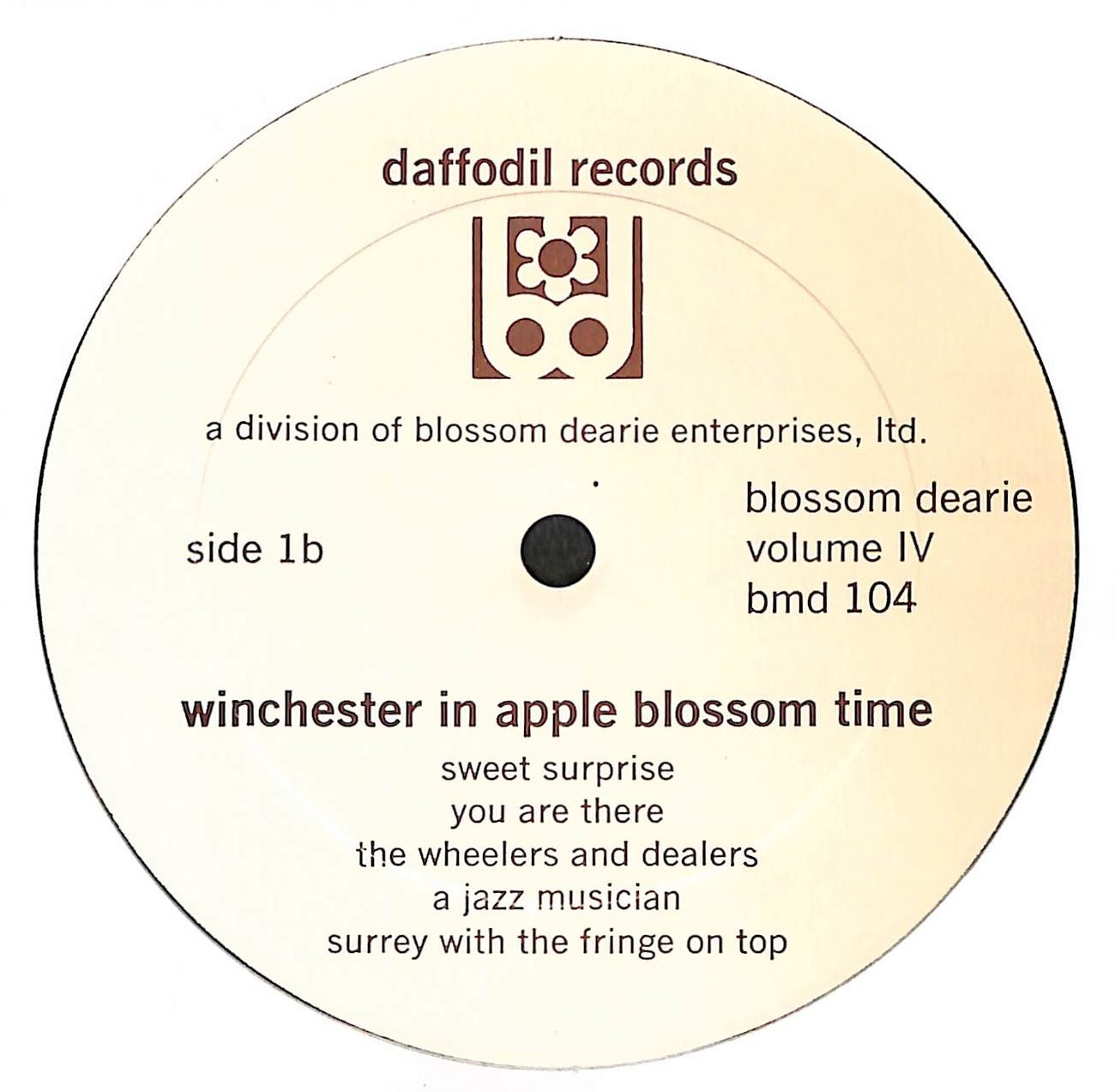 Volume IV Winchester In Apple Blossom Time