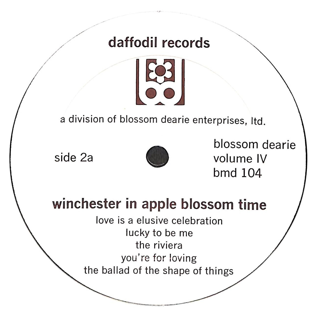 Volume IV Winchester In Apple Blossom Time