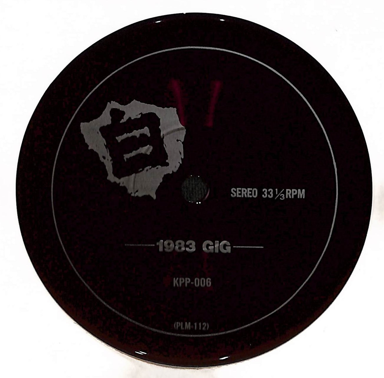 1983 Gig Phono-Sheet / Fire