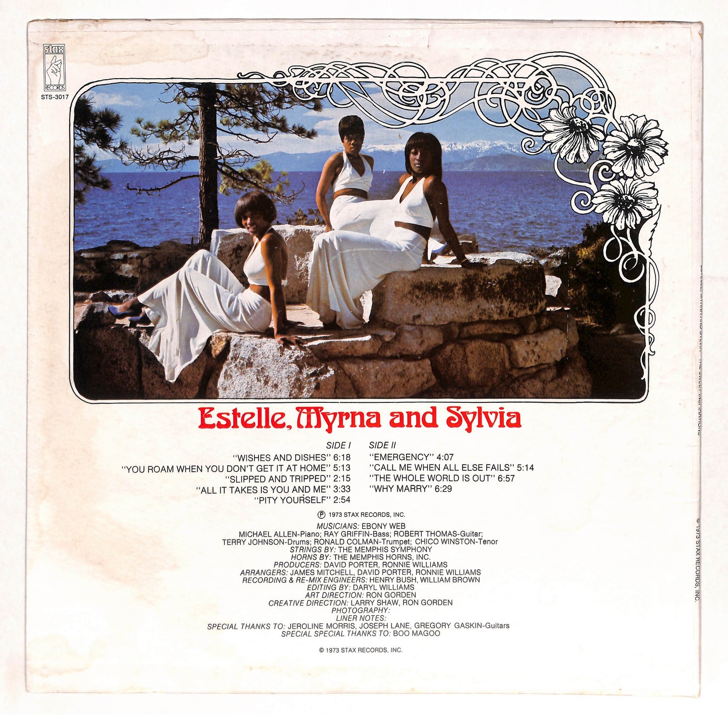 Estelle, Myrna And Sylvia