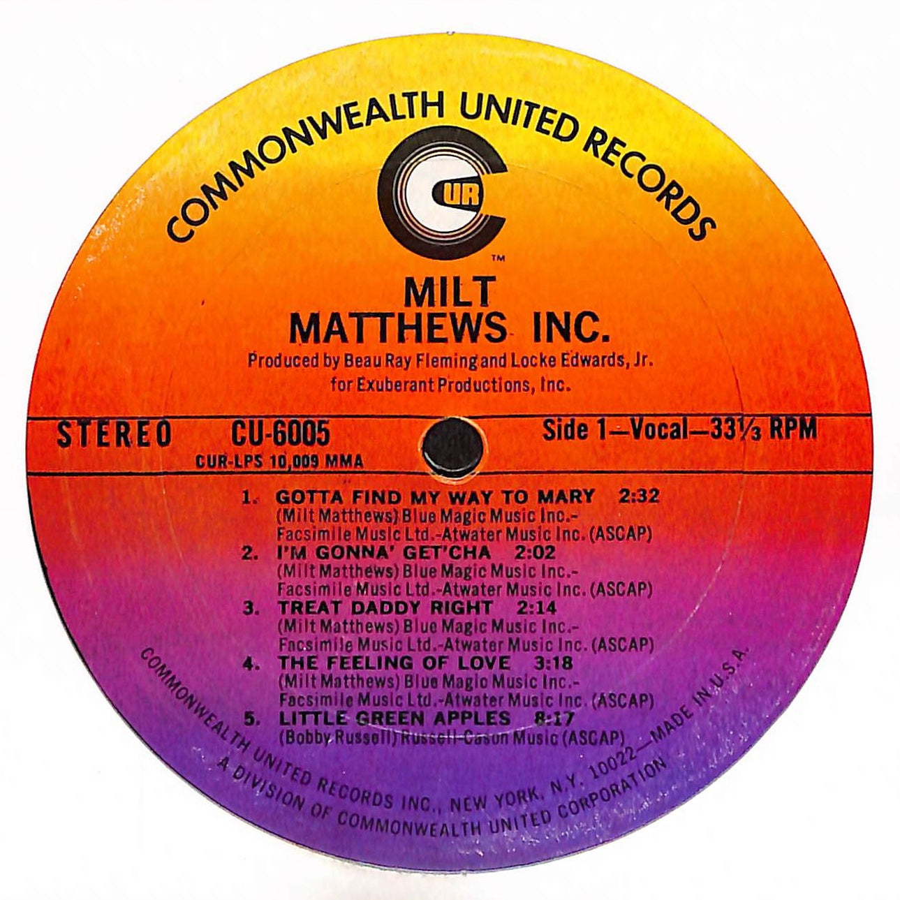 Milt Matthews Inc.