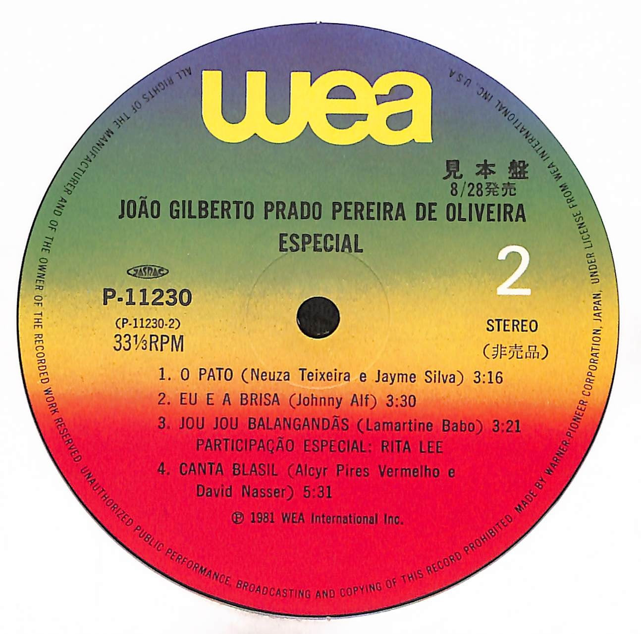 João Gilberto Prado Pereira De Oliveira