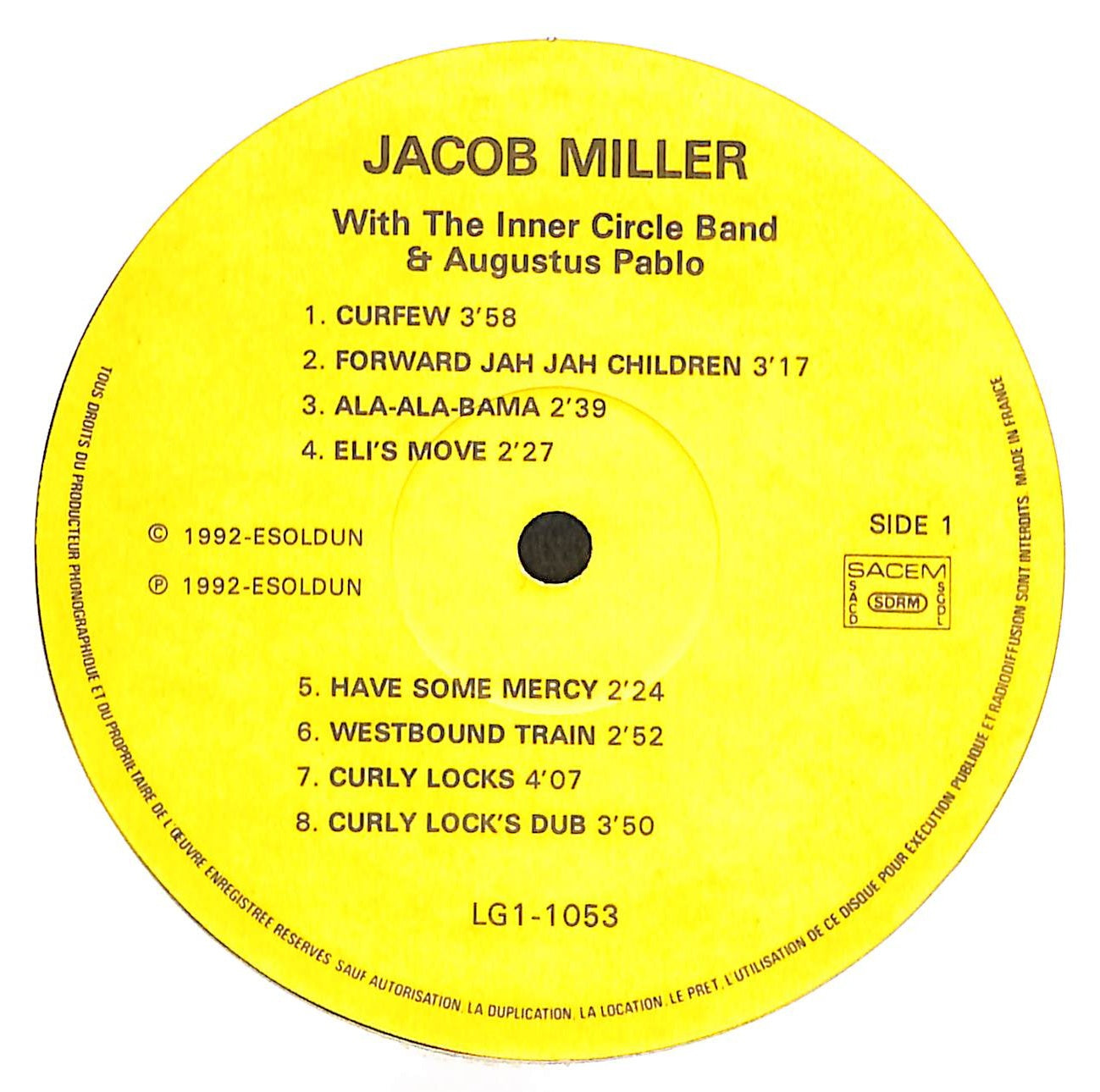 Jacob Miller & The Inner Circle Band & Augustus Pablo