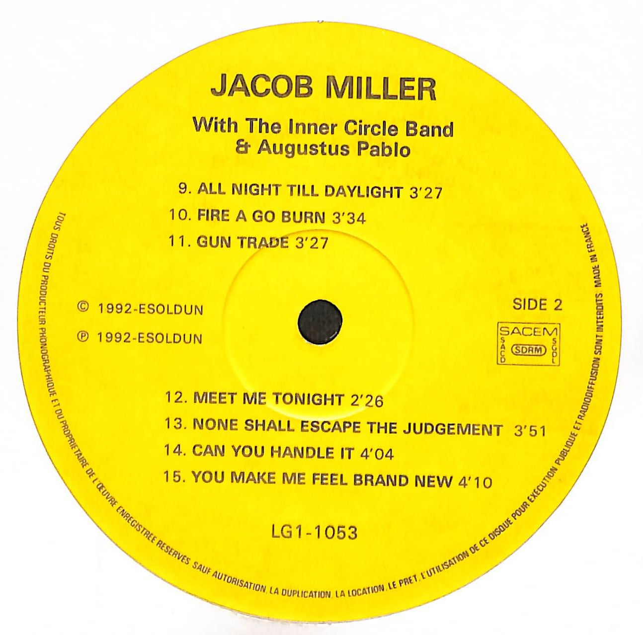 Jacob Miller & The Inner Circle Band & Augustus Pablo