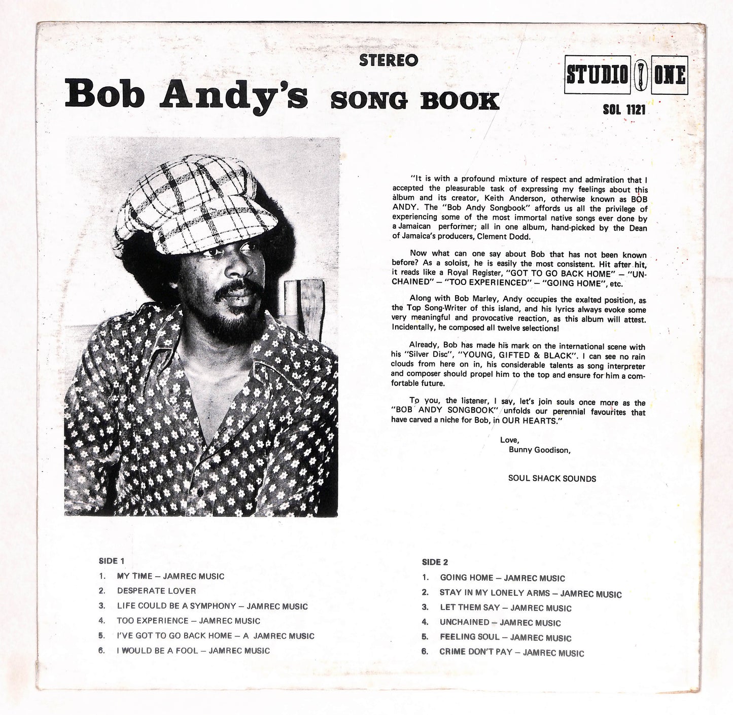 Bob Andy's Song Book