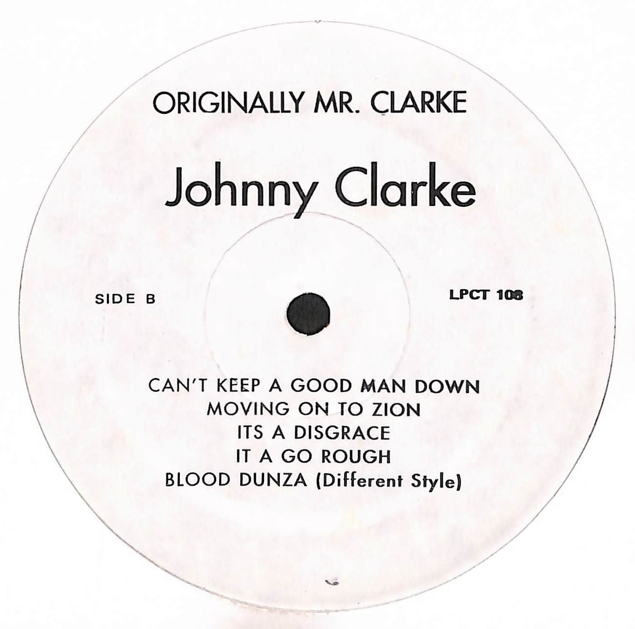 Originally Mr. Clarke