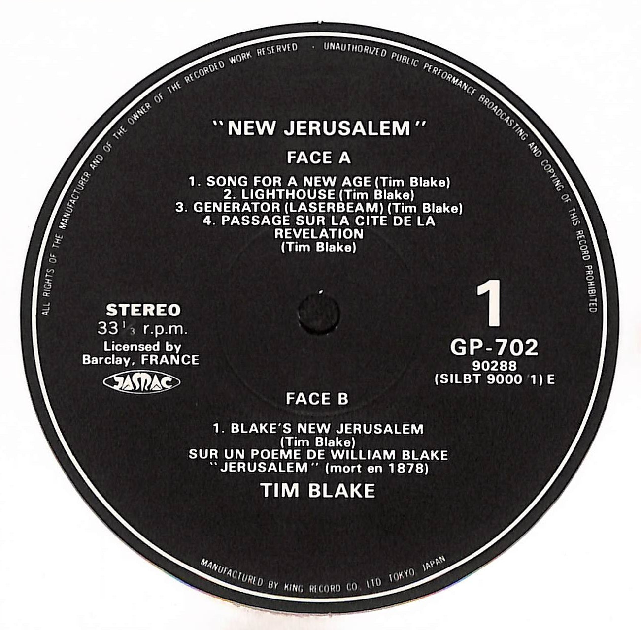 Blake's New Jerusalem