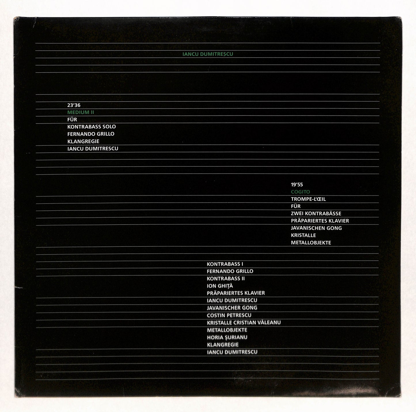 Medium II / Cogito
