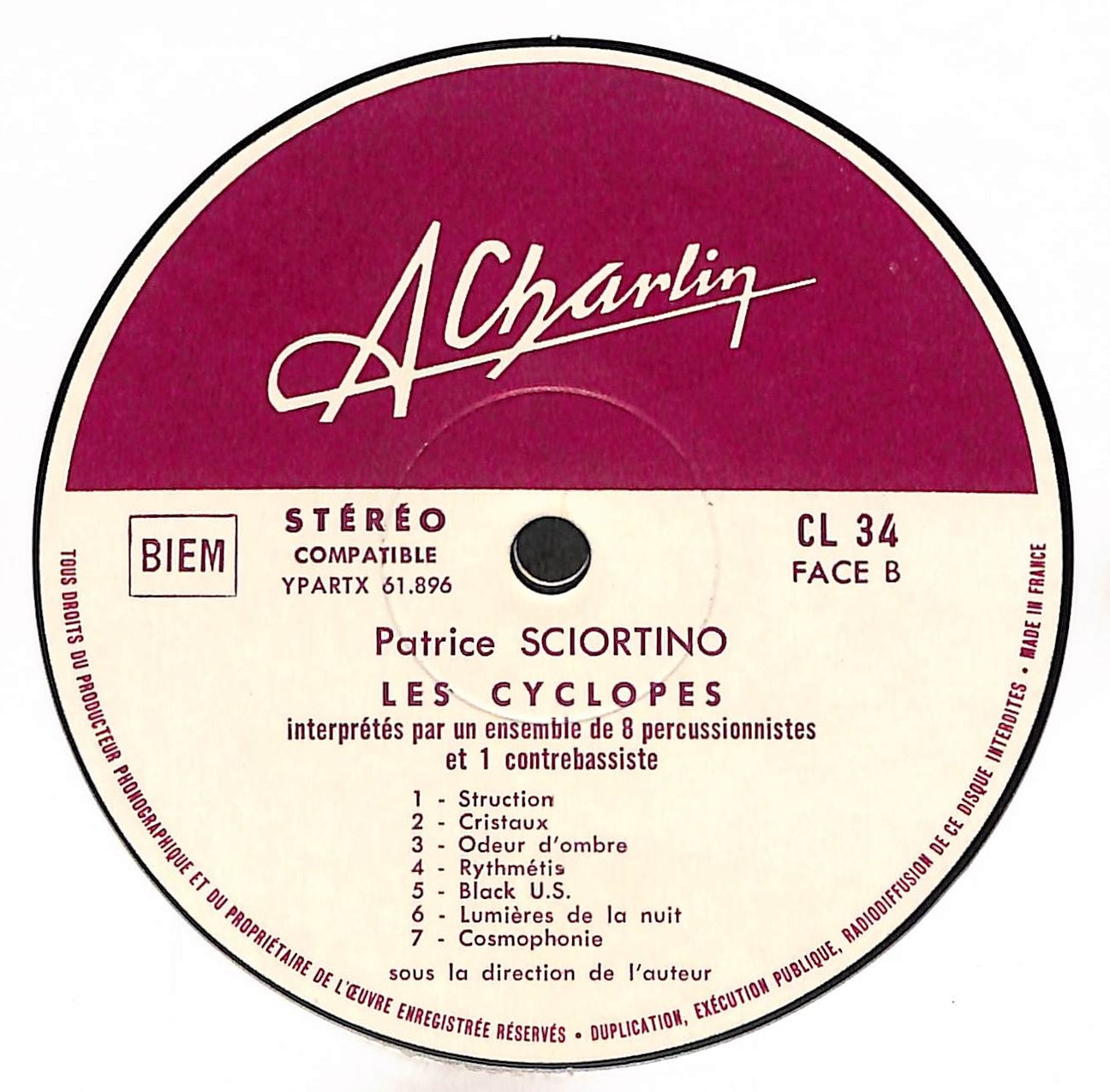 Les Cyclopes - Panorama De La Percussion