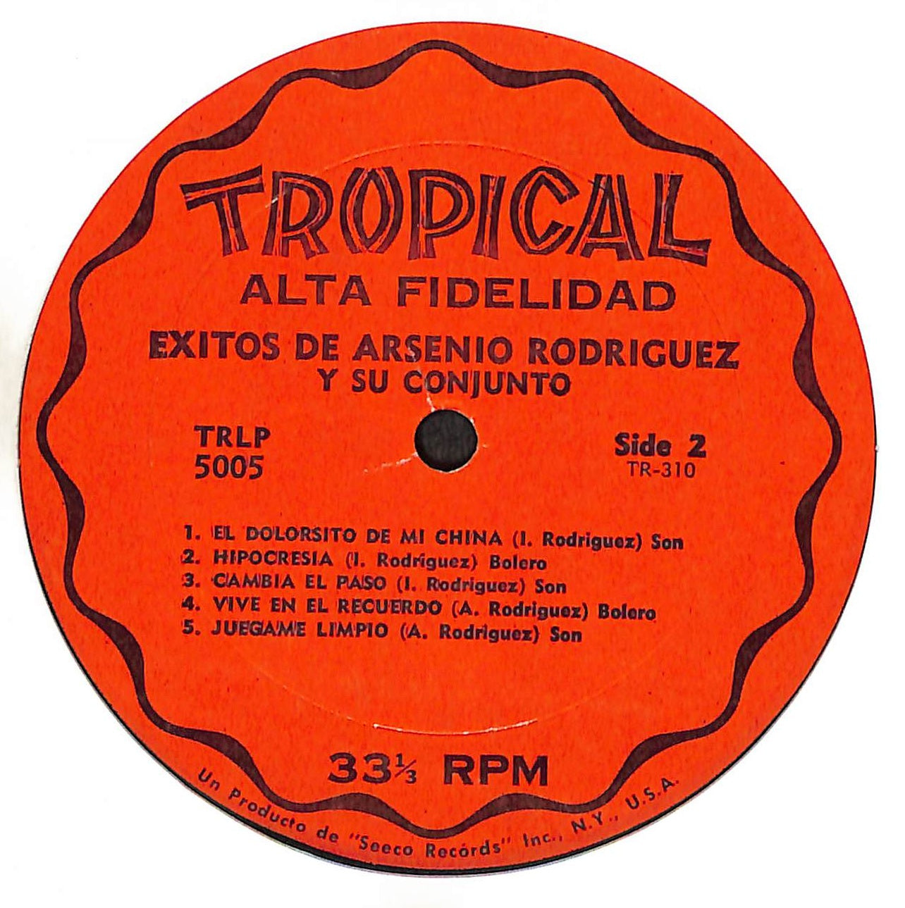 Exitos De Arsenio Rodriguez Y Su Conjunto