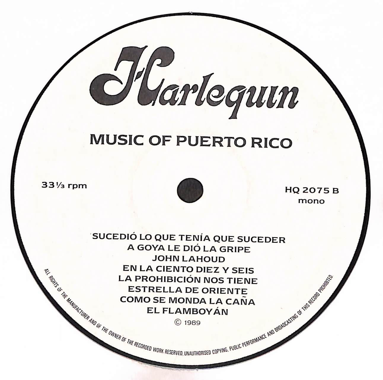 The Music Of Puerto Rico 1929-1946