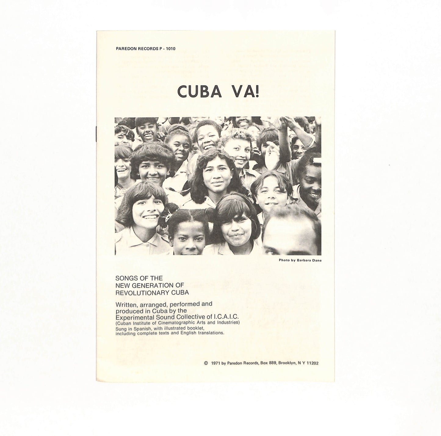 Cuba Va! Songs Of The New Generation Of Revolutionary Cuba