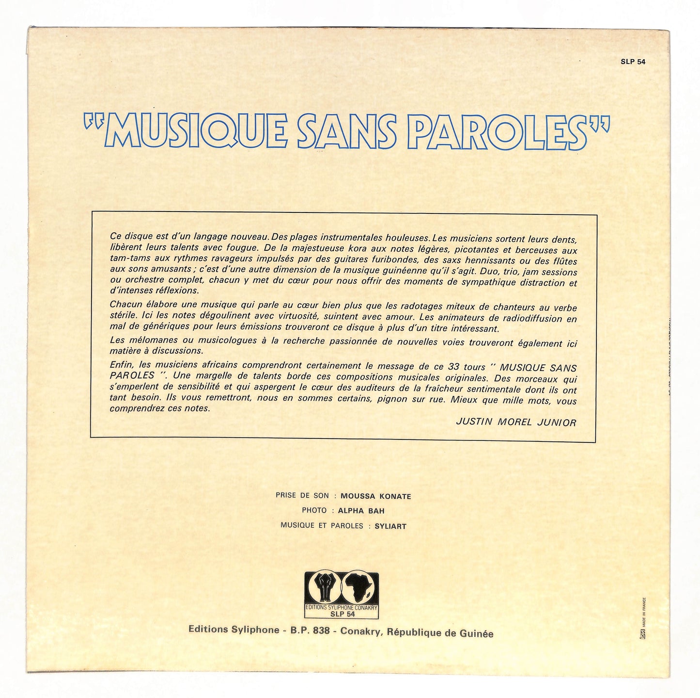 Musique Sans Paroles