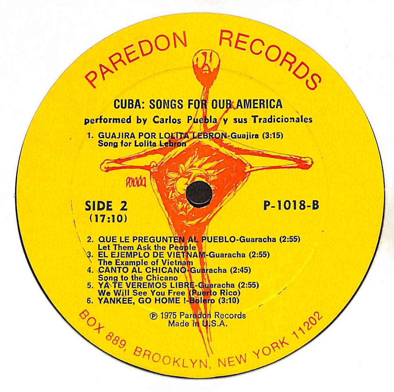 Cuba: Songs For Our America