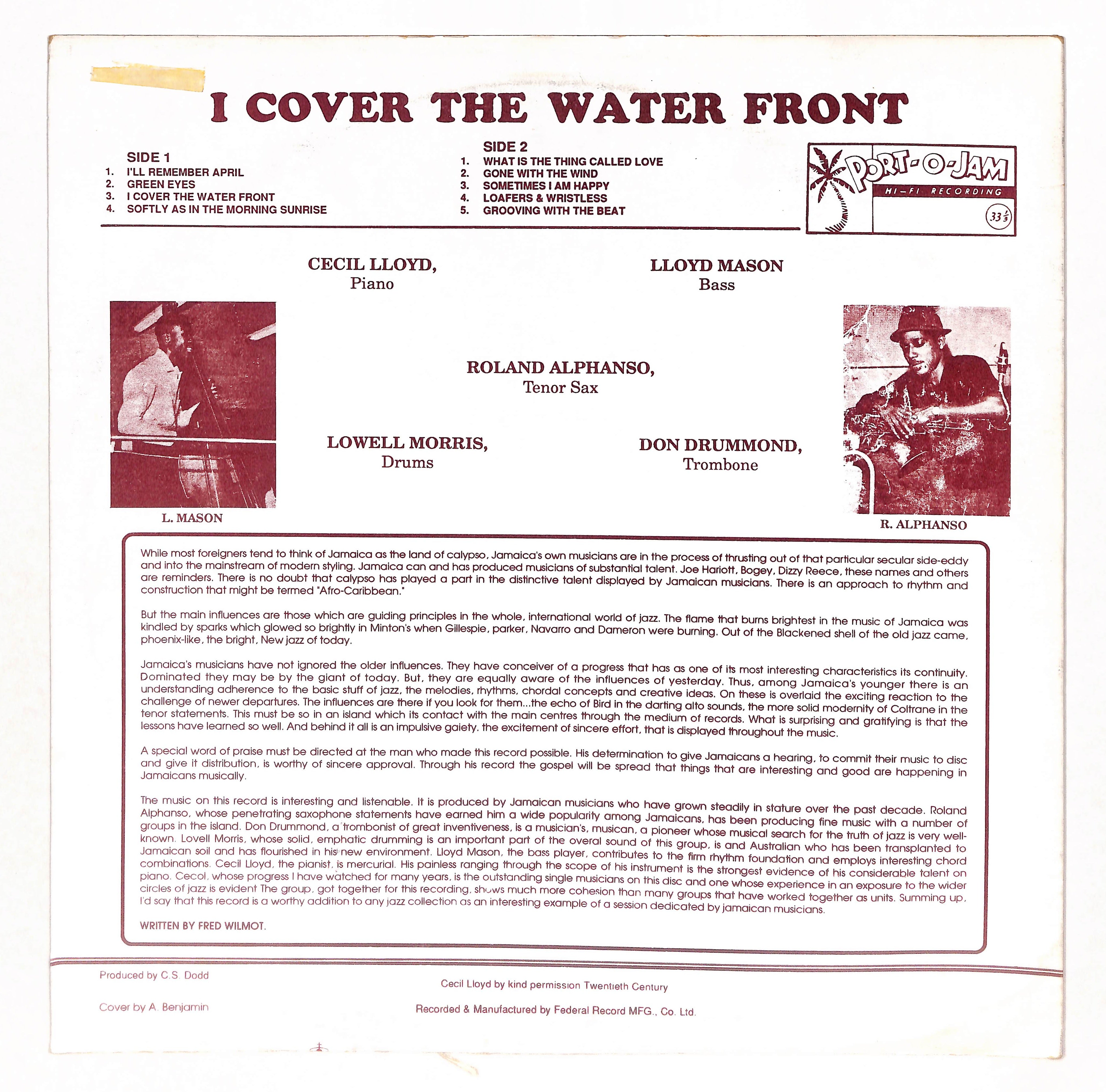 I Cover The Water Front – ELLA ONLINE