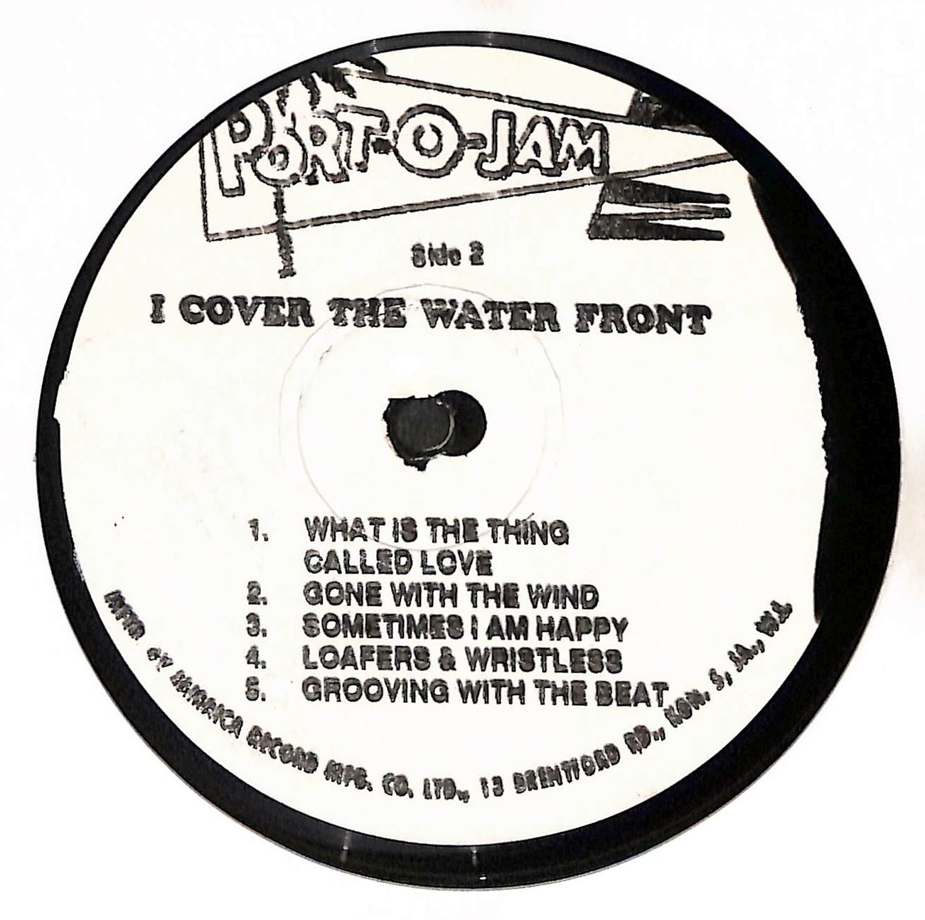 I Cover The Water Front
