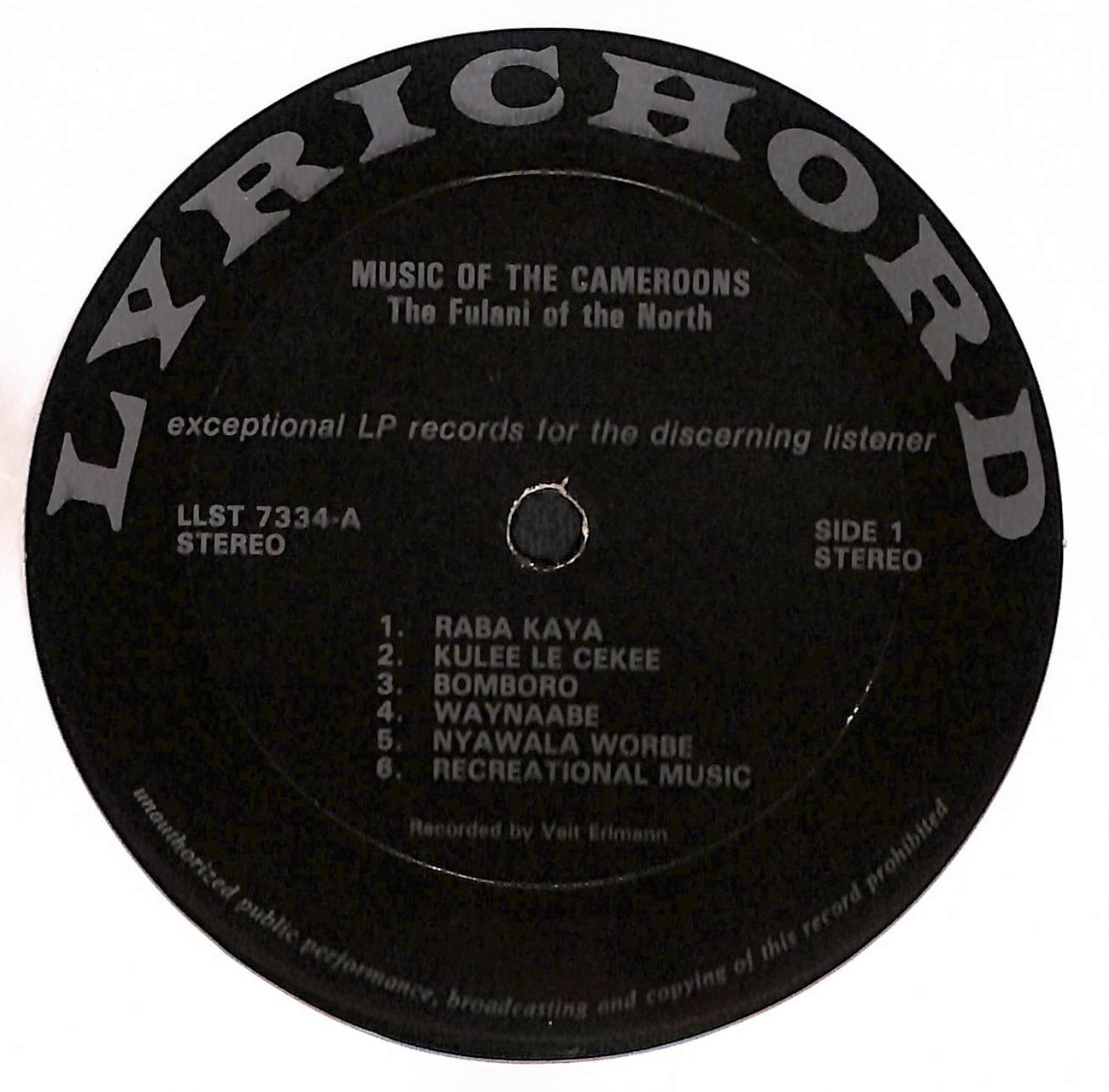 Music Of The Cameroon: The Fulani Of The North
