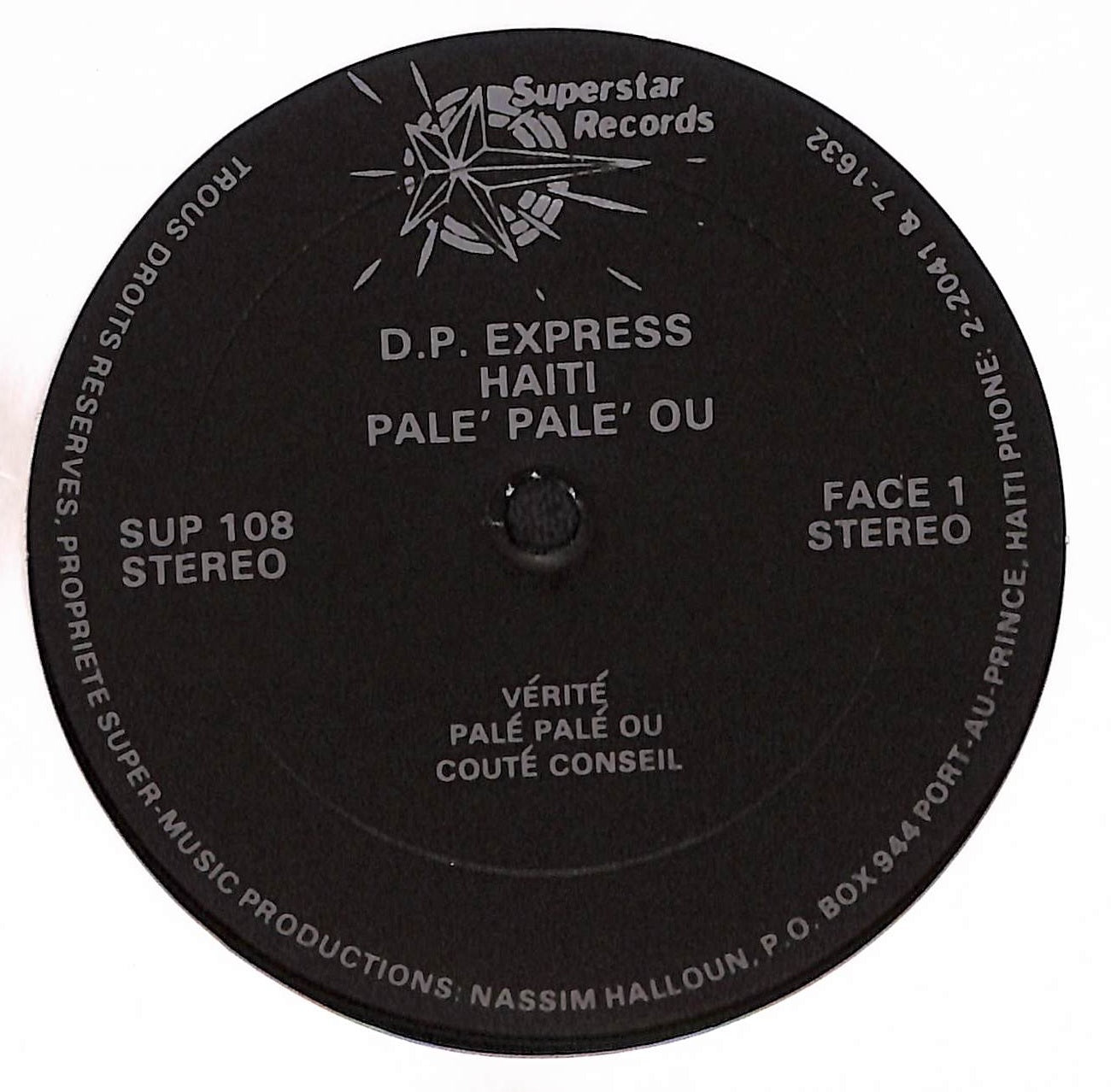 Volume 2: Palé Palé Ou