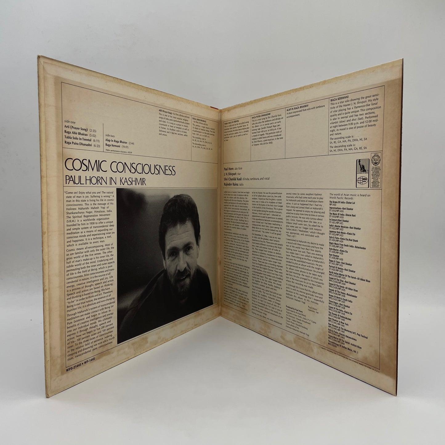 Cosmic Consciousness - Paul Horn In Kashmir