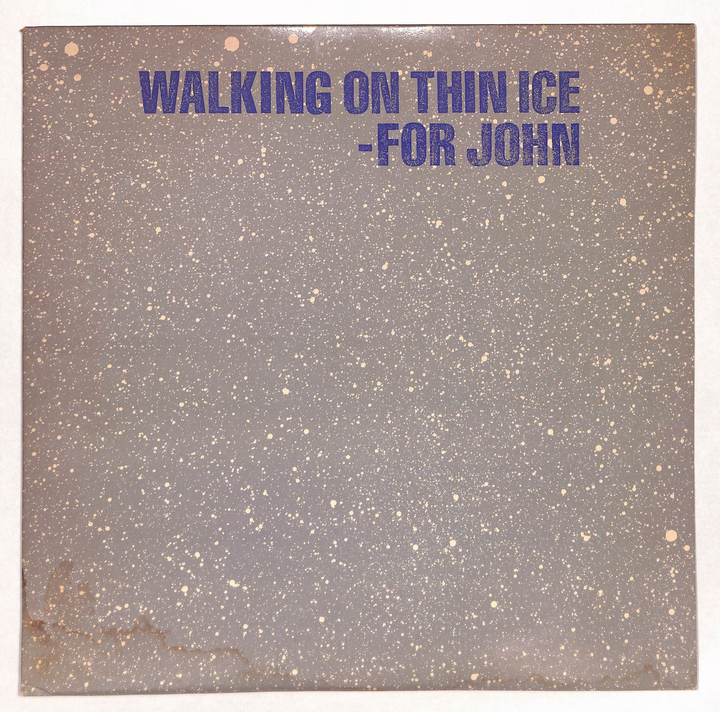 Walking On Thin Ice
