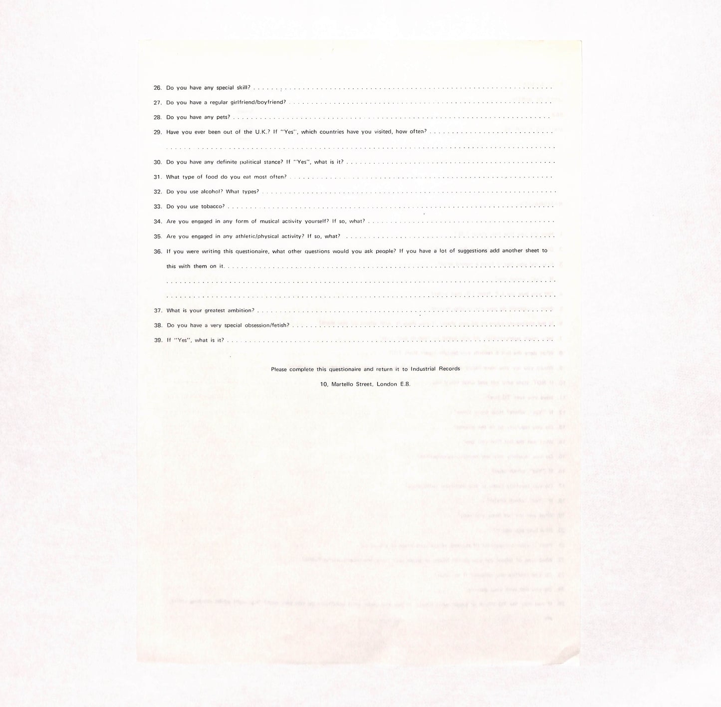 2nd Annual Report