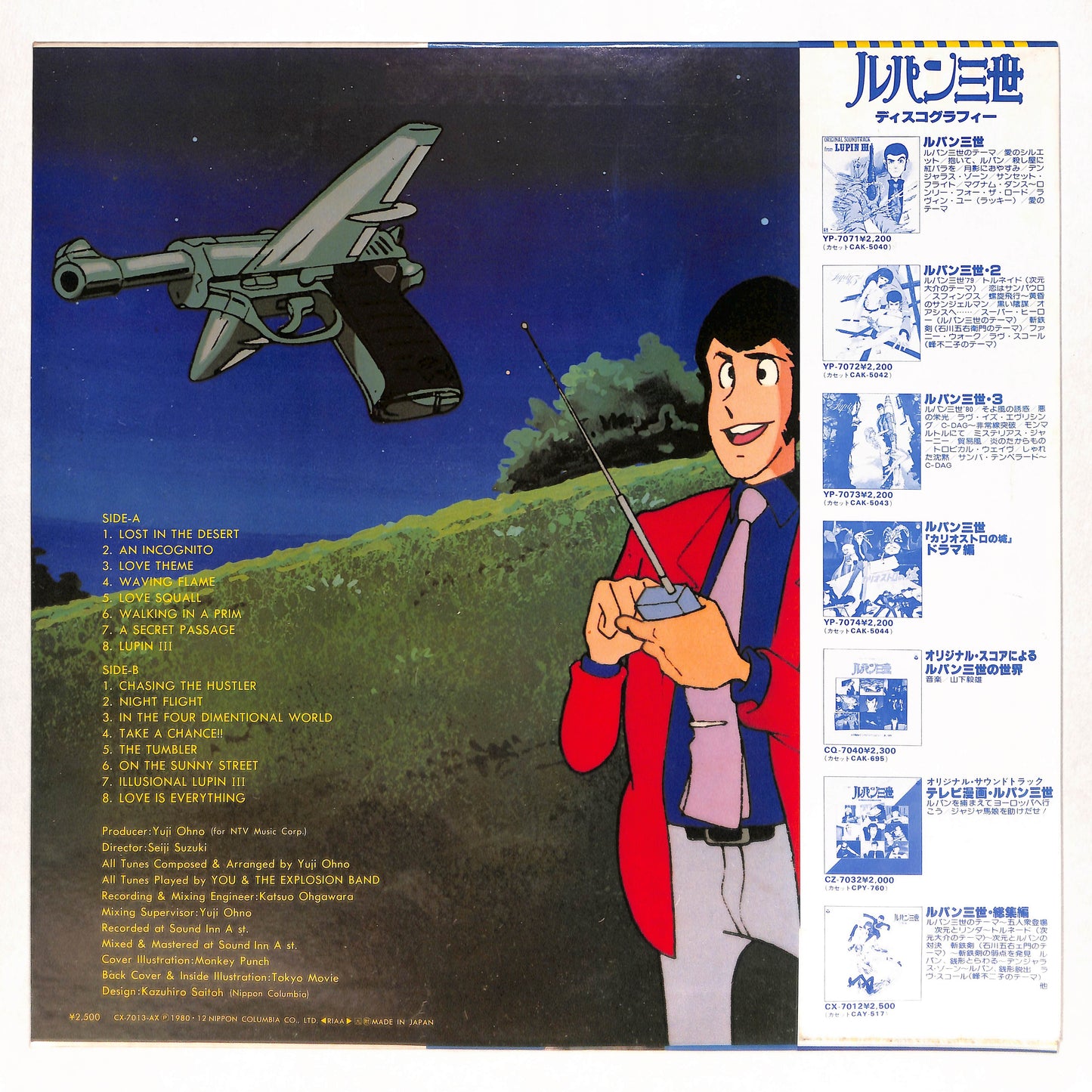 ルパン三世 BGM集 TVオリジナル・サウンドトラック
