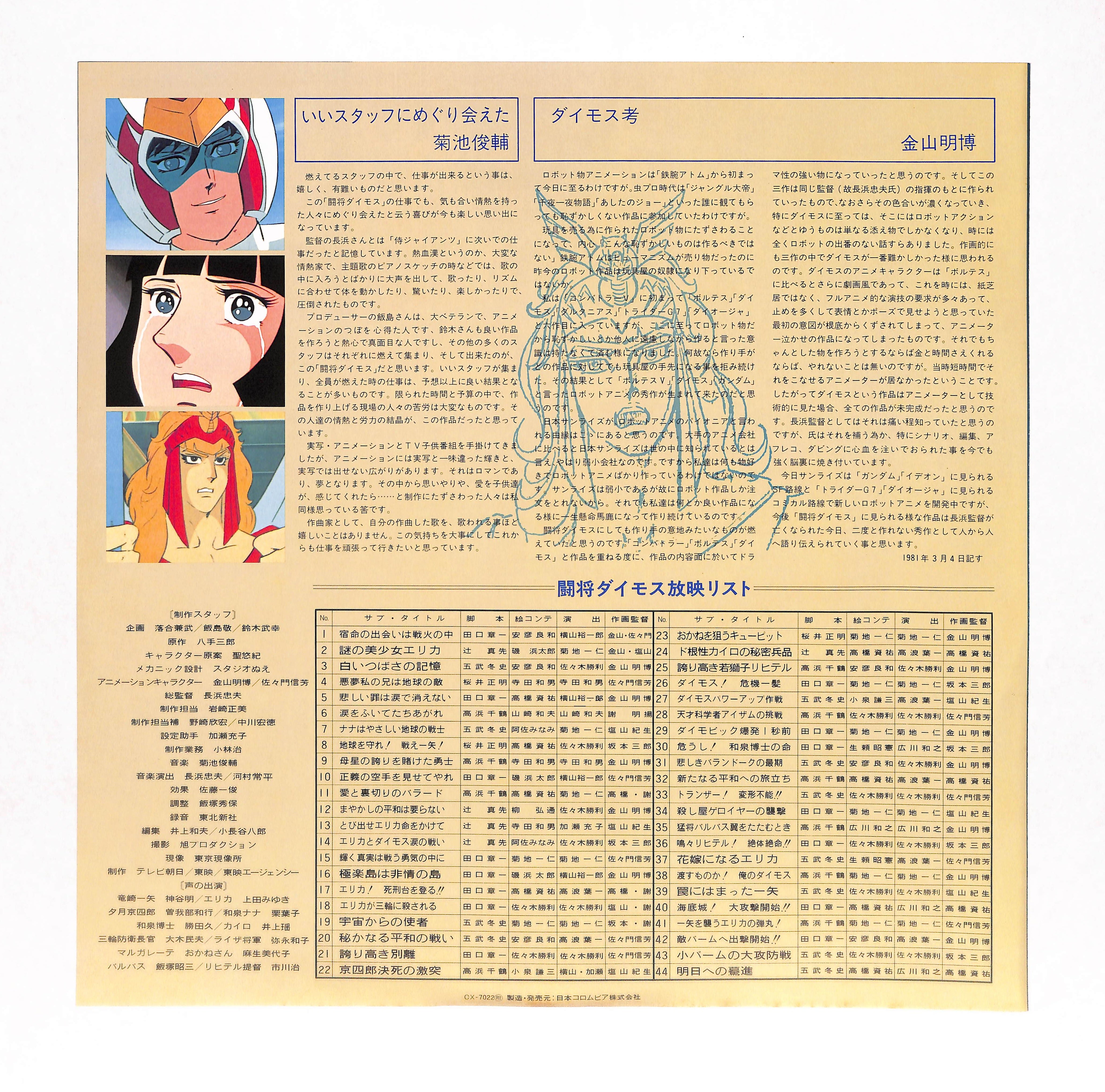 闘将ダイモス – ELLA ONLINE