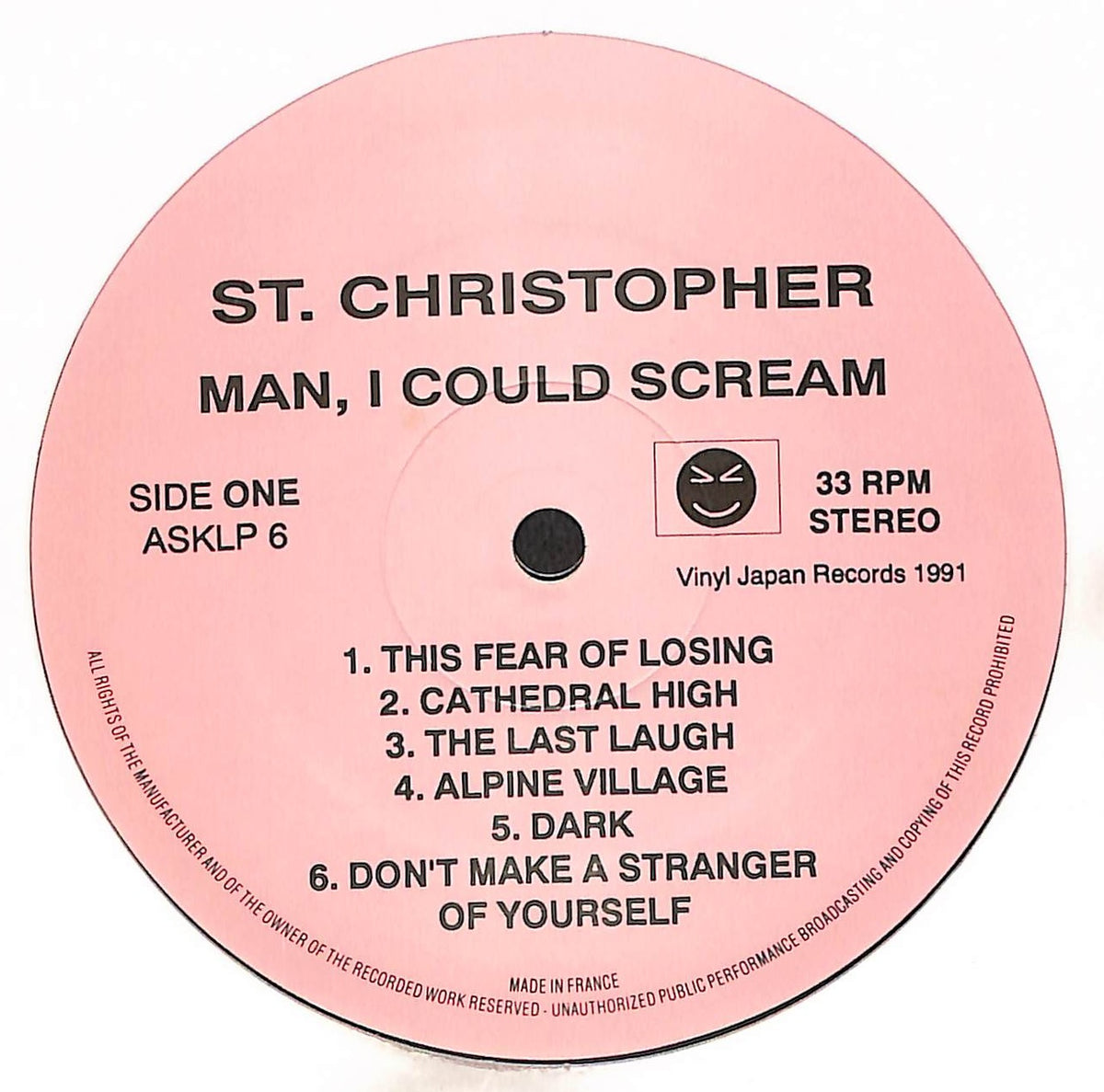 Man, I Could Scream