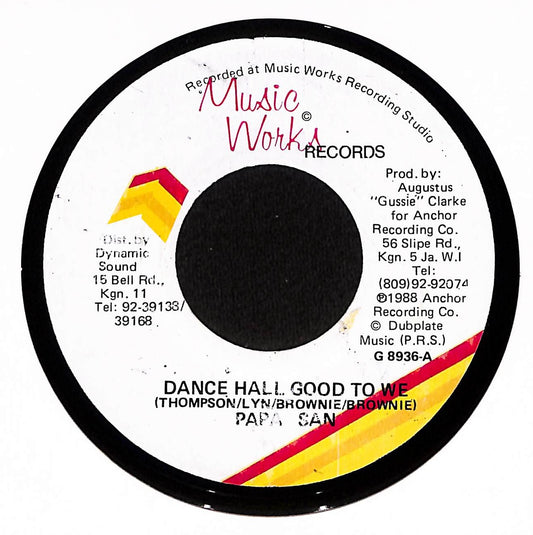 Dance Hall Good To We