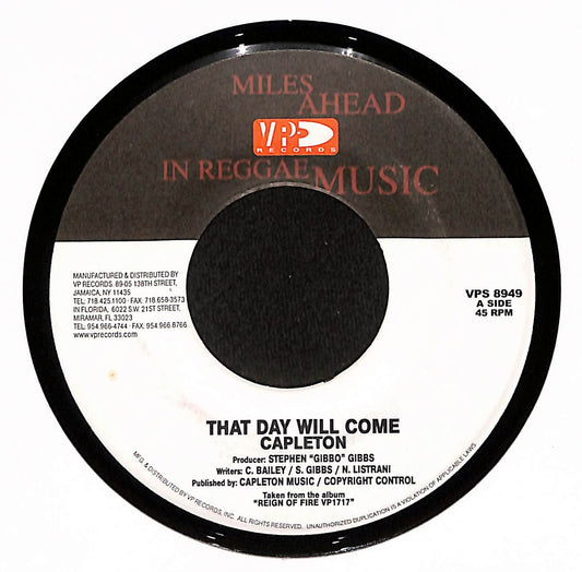 That Day Will Come / Ton Load
