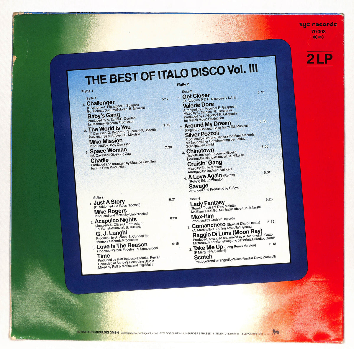 The Best Of Italo Disco Hits Vol. III