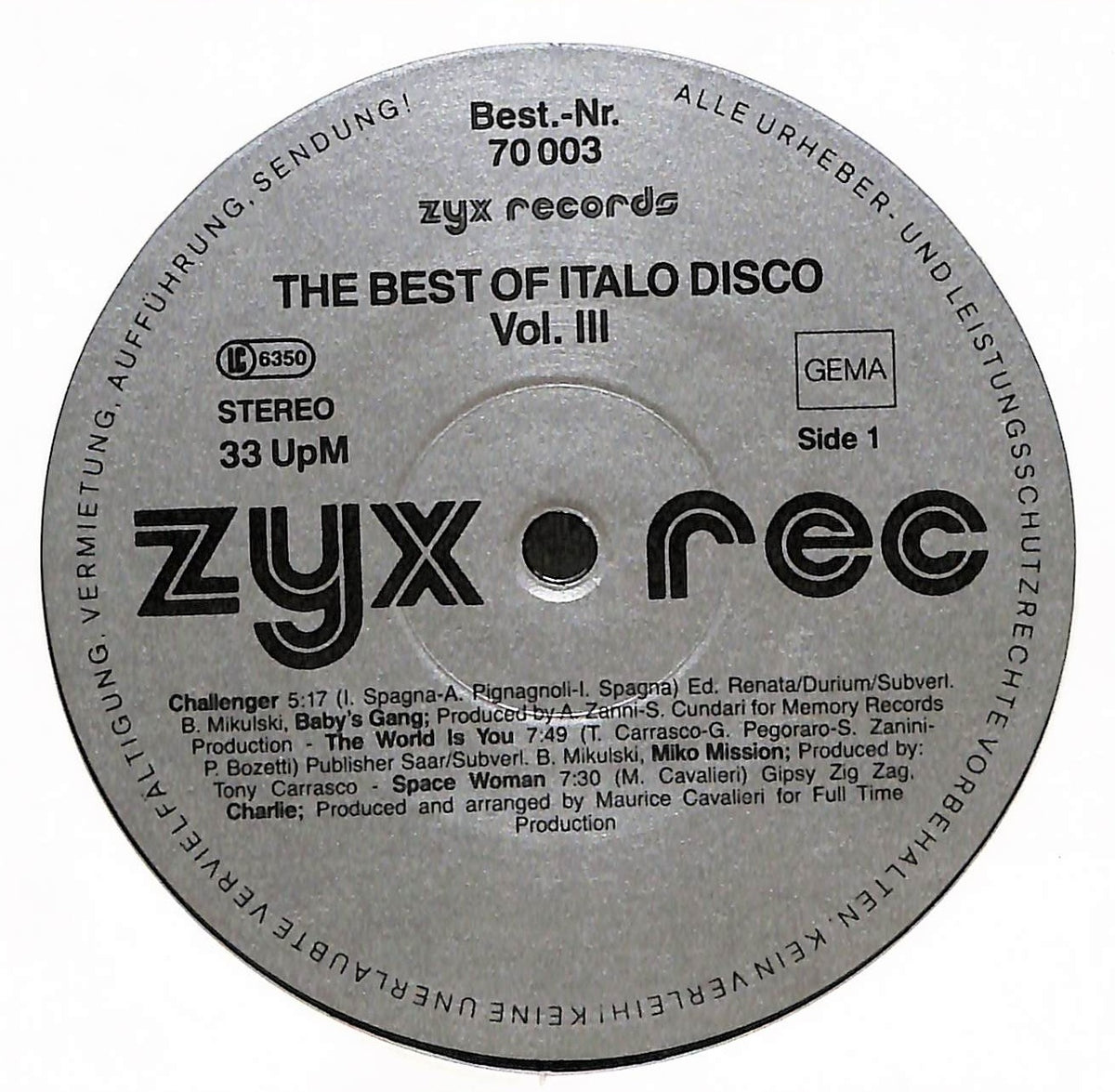 The Best Of Italo Disco Hits Vol. III