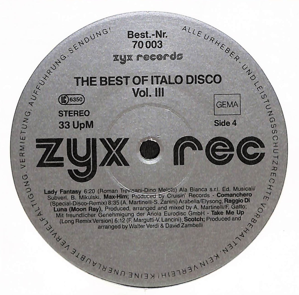 The Best Of Italo Disco Hits Vol. III