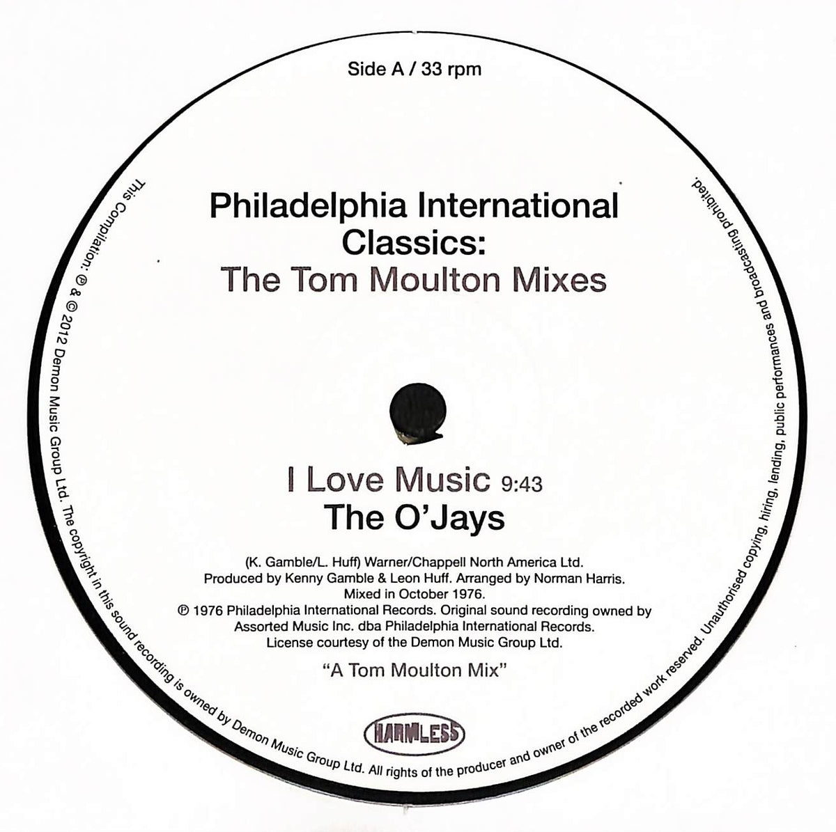 Philadelphia International Classics: The Tom Moulton Remixes (Part 1)