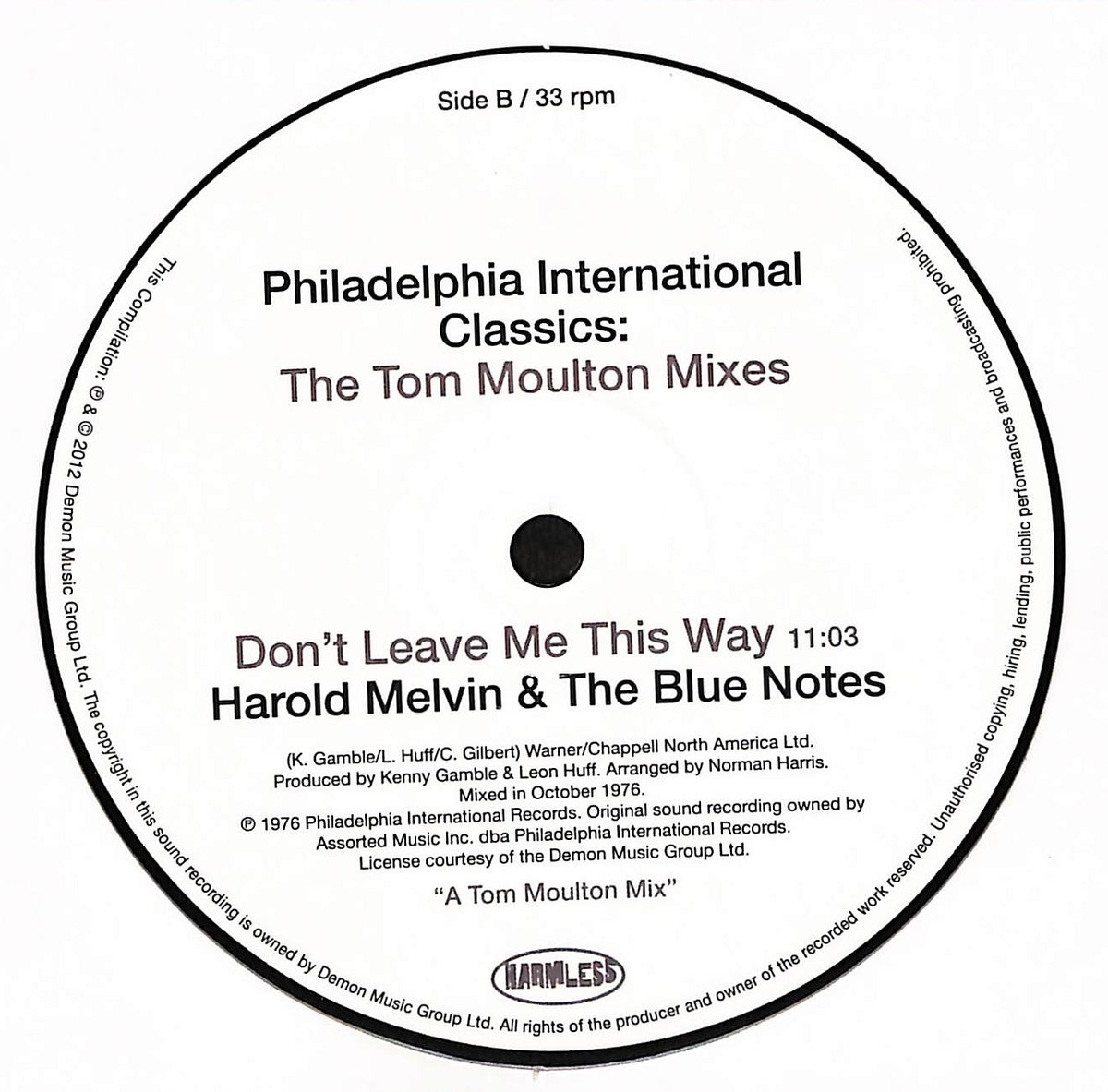 Philadelphia International Classics: The Tom Moulton Remixes (Part 1)