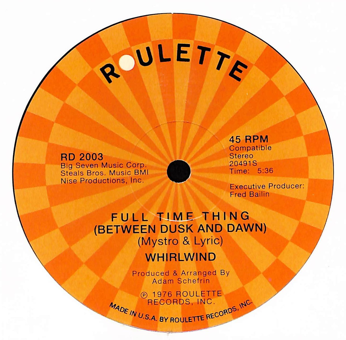 Full Time Thing (Between Dusk And Dawn) / Touch And Go