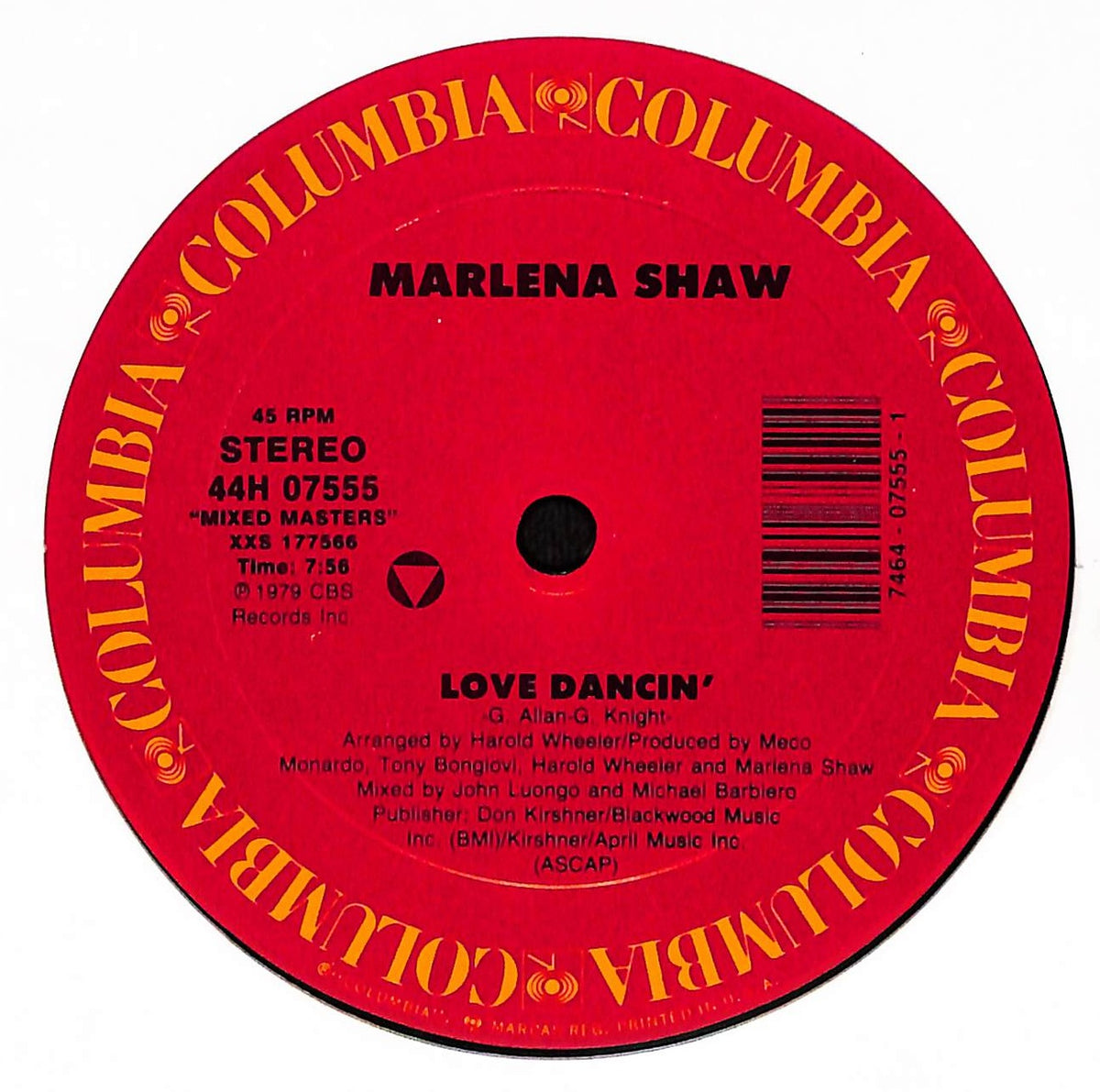 Love Dancin' / Touch Me In The Morning