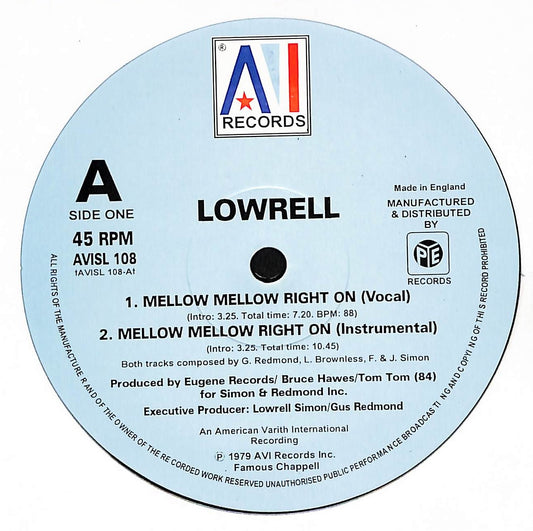 Mellow Mellow Right On