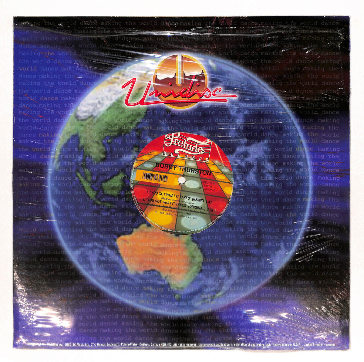 Check Out The Groove / You Got What It Takes