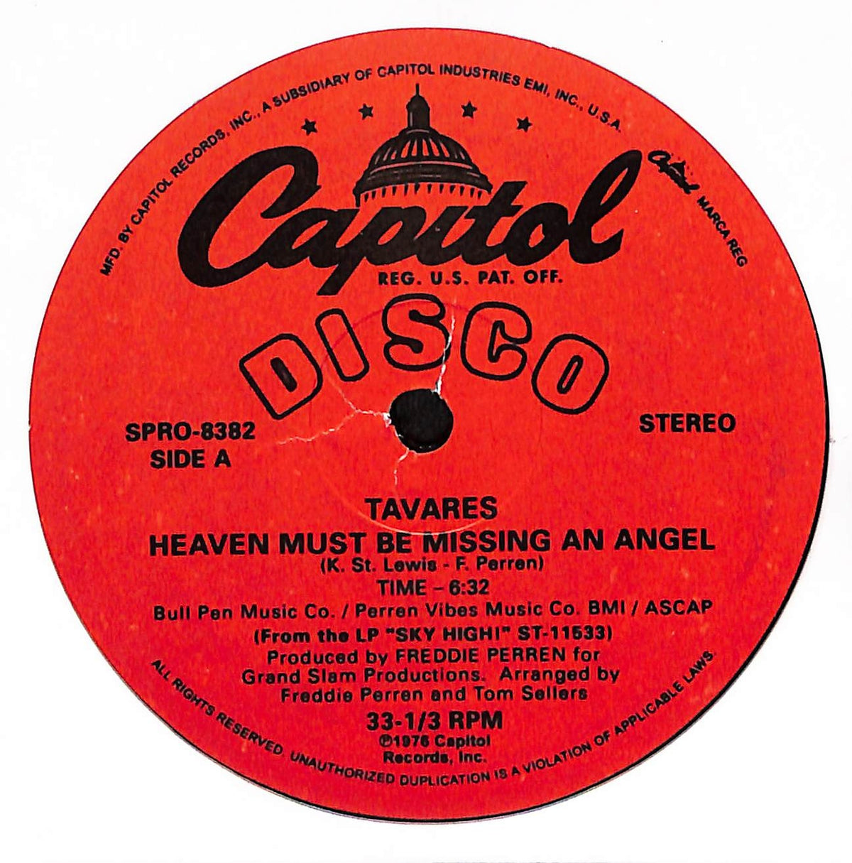 Heaven Must Be Missing An Angel / It Only Takes A Minute