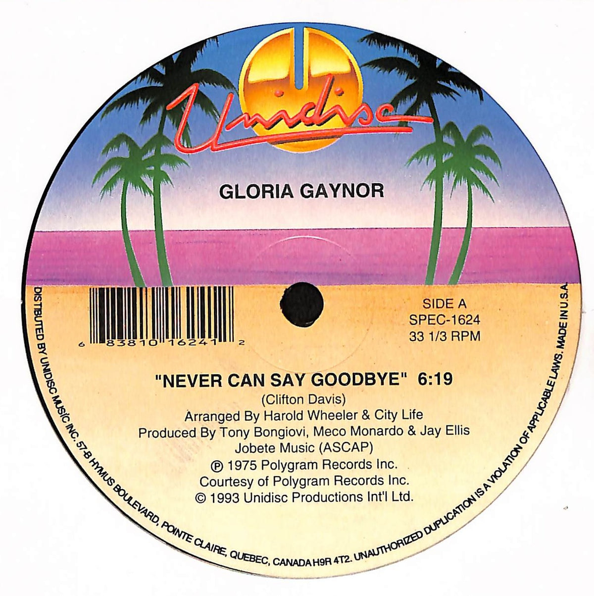 Never Can Say Goodbye