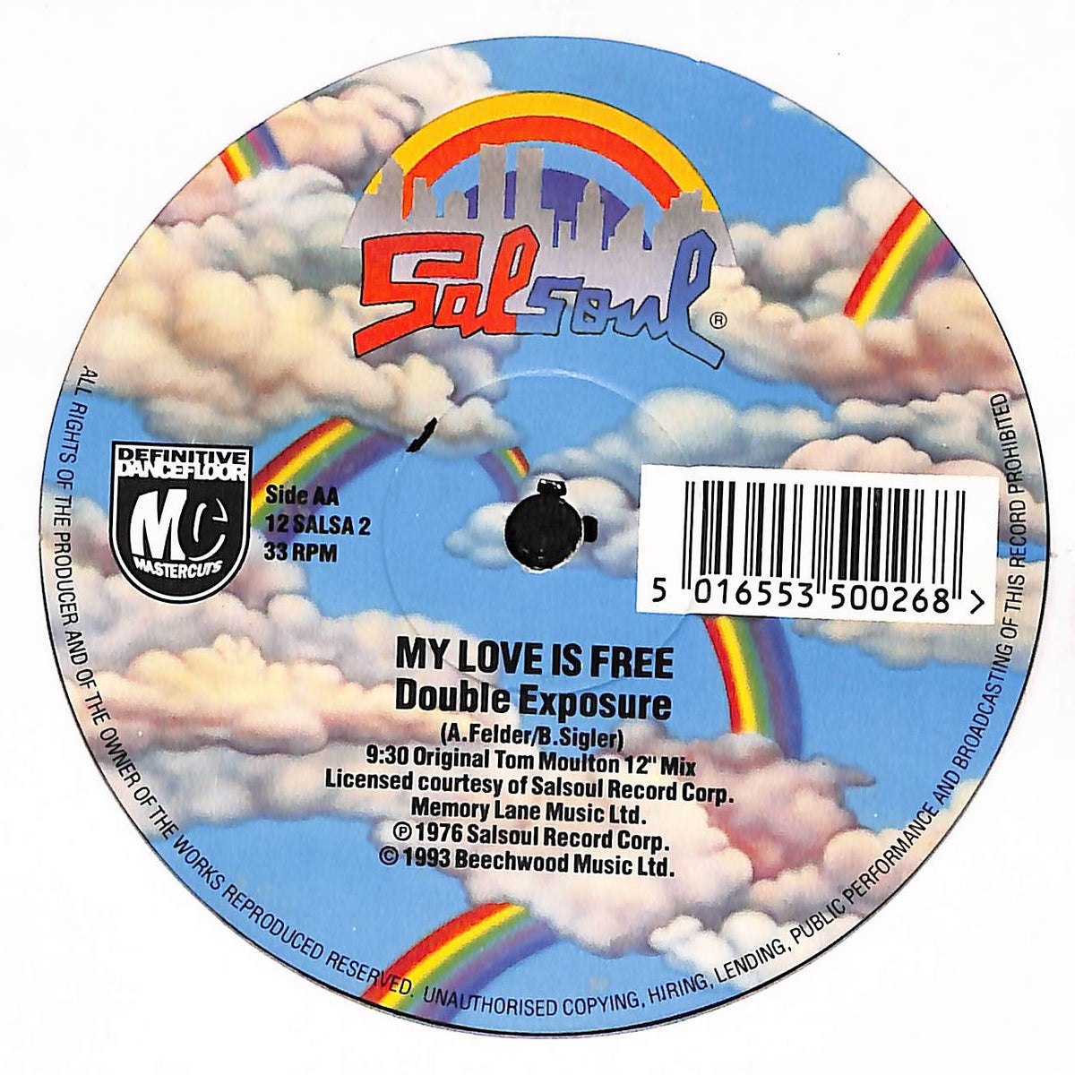 Ten Percent / My Love Is Free