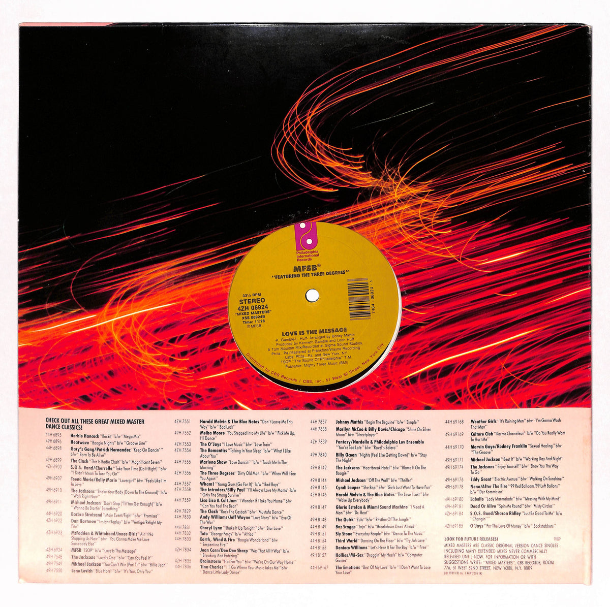 TSOP (The Sound Of Philadelphia) / Love Is The Message